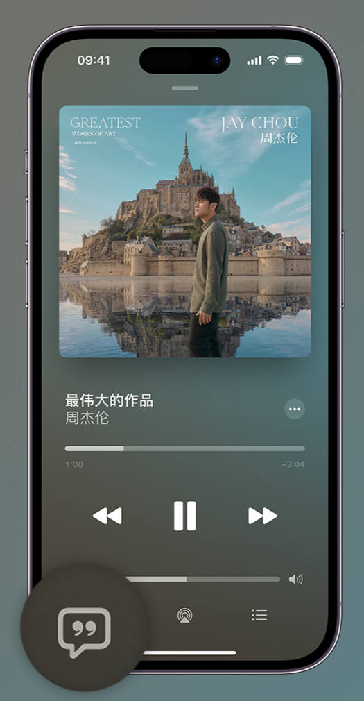 亳州iphone维修分享如何在iPhone上使用Apple Music全新唱歌功能 