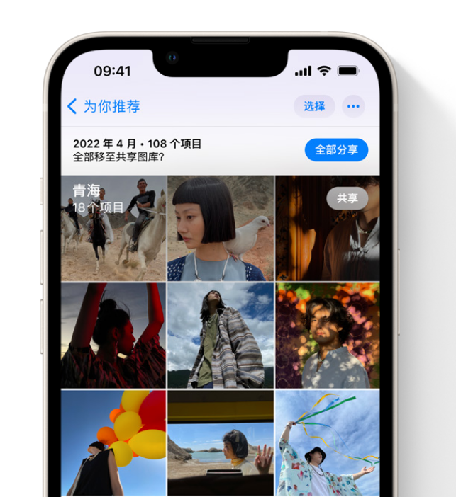 亳州苹果维修网点分享在 iPhone 上使用共享图库 