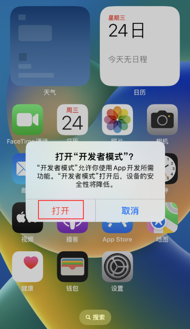 亳州苹果手机维修分享如何打开开发者模式 